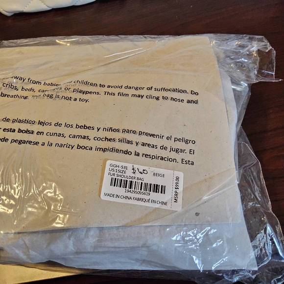 Gilda Paris Fur Shoulder Bag - Picture 5 of 8